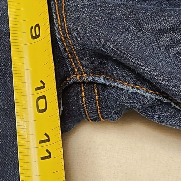 Old Navy Boot Cut Semi Evase Womens Jeans Size 12 Regular Dark Wash Denim - Picture 9 of 11